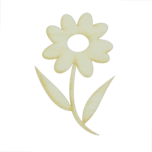 Wood Flower Cutouts, 12-inch x 6.5-inch, Pack of 1 Unfinished Wood Cutout  for Painting, Spring Craft, and Easter/Spring Decorations, by Woodpeckers