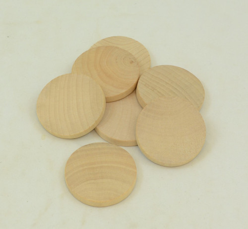 small wooden craft circles