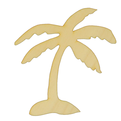 Palm Tree Wood Cutout
