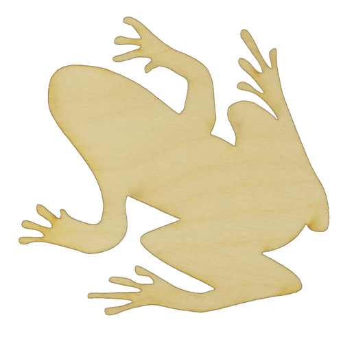 Tree Frog Wood Cutout