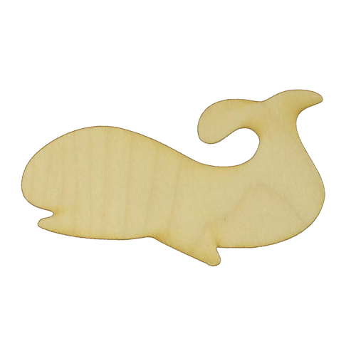 Whale Wood Cutout