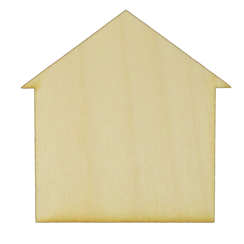 House Wood Cutout