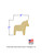 Small Dala Horse Wood Cutout with Dimensions