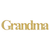 Grandma word cutout in a bold font.
