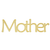 Wood Welded Word Mother in Print Font