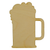 Foaming Beer Mug Wood Cutout