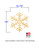 Jumbo Snowflake #14 Wood Cutout with Dimensions