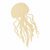Jellyfish Wood Cutout