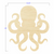 Jumbo Octopus #2 Wood Cutout