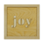 "Joy" Framed Sign Craft Kit - Unfinished