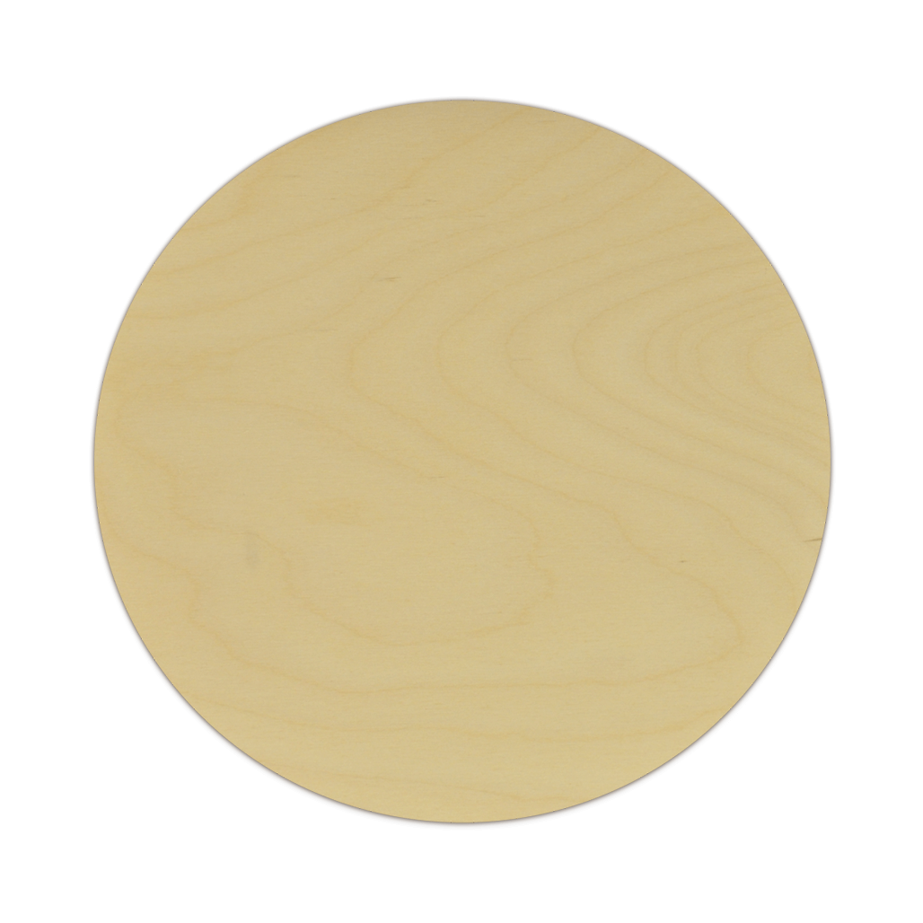 5 Wood Circle Disc Plaques BALTIC BIRCH Wooden -  in 2023