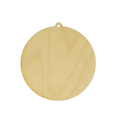 Circular Wood Ornament