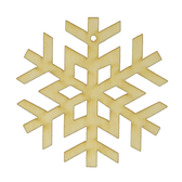 Wood Snowflake #3