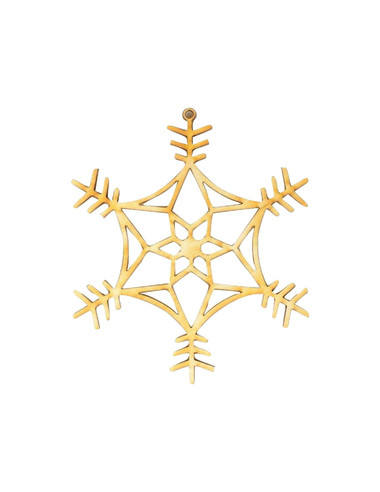 Snowflake - Sunflake - Starburst ORNAMENT – Hamilton Wood Type Museum