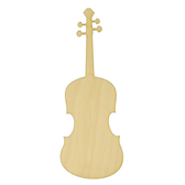 Violin Wood Cutout