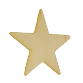 Primitive Star Wood Cutout