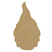 Gnome Head Wood Cutout