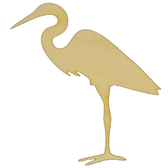 Great Egret Wood Cutout