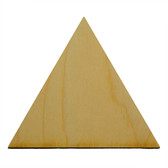 Equilateral Triangle Wood Cutout