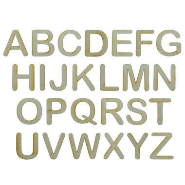 High-Quality lowercase wooden letters for Decoration and More