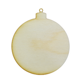 Christmas Ornament #1 Wood Cutout