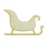 Sleigh Wood Cutout