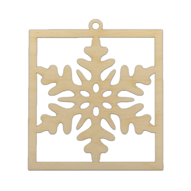 Snowflake Wood Cutout Variety Pack, Snowflake Cutouts, Holiday Themed Wood  Cutouts and Shapes, Unfinished Wood Cutouts & Wood Shapes