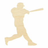 Baseball Batter Wood Cutout