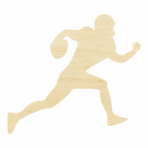 Running Back Wood Cutout