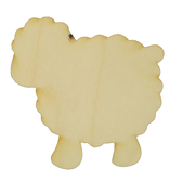 Sheep Wood Cutout