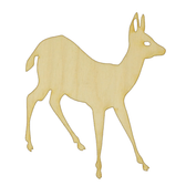 Doe Wood Cutout