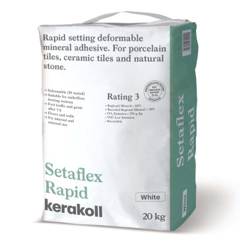 Kerakoll Rapid Setaflex White 20kg