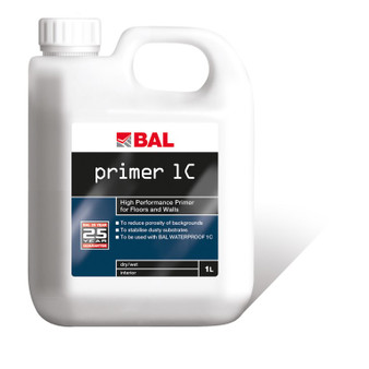 BAL WATERPROOFING PRIMER 1C 1 LTR