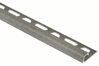 Schluter RONDEC TRENDLINE-TSSG Round Edge Textured Natural Stone Grey 2.5m