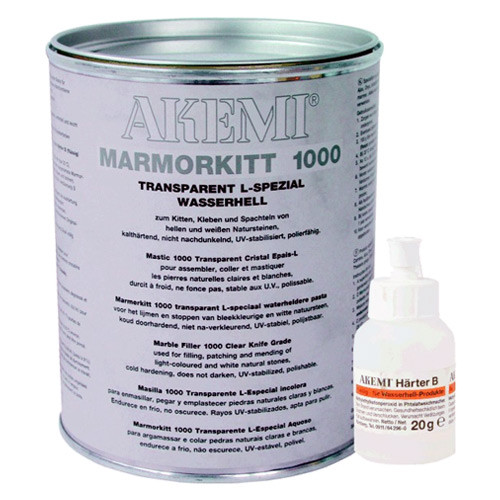 Akemi Marble Filler 1000 Transparent L-Special Waterclear Adhesive 900ml