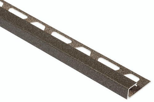 Schluter QUADEC TRENDLINE-TSLA Square Edge Textured Natural Light Anthracite 2.5m