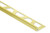 Schluter JOLLY-AM Straight Edge Matt Brass/Gold Anodised Aluminium 2.5m Length