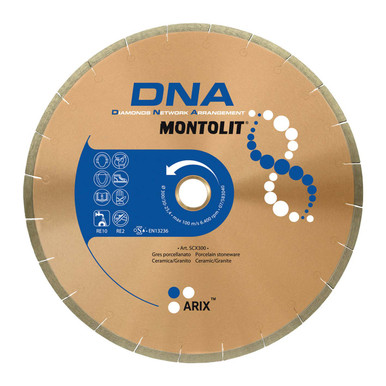 Montolit SCX DNA 200mm Diamond Blade - Apex Grange Direct