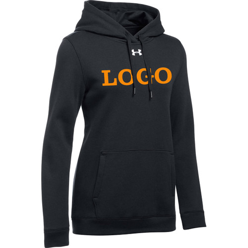 Under Armour Womenâ€™s Hustle Fleece Hoodie - Black