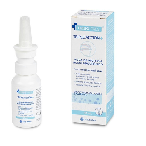 Naso faes triple aCCión + limpieza nasal 30 mL