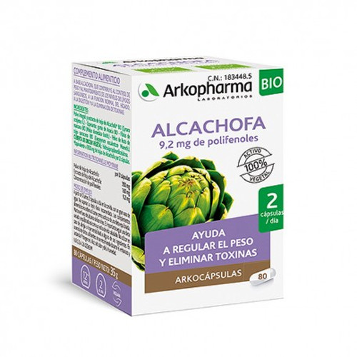 Arkocápsulas alcachofa 100 capsulas