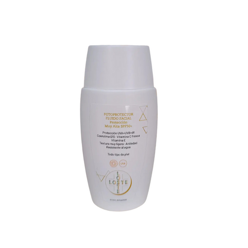 FOTOPROTECTOR FLUIDO FACIAL Protección muy alta SPF50+ LOSTE