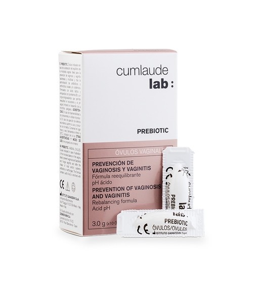 Cumlade prebiotic 10 óvulos vaginales