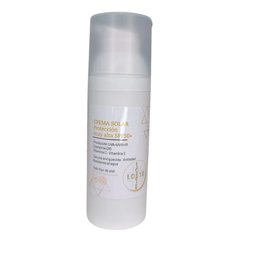 CREMA SOLAR Protección muy alta SPF50+ LOSTE