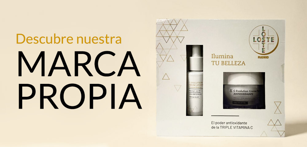 Descubre nuestra marca propia en Farmacia Loste, en Madrid