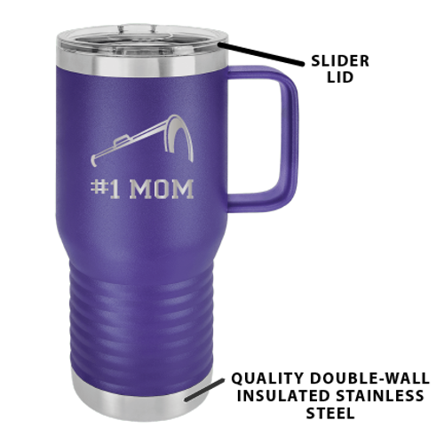 Custom Engraved 20 oz Travel Mug