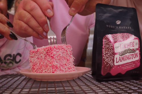 Flavour Savour: Lychee Lamington
