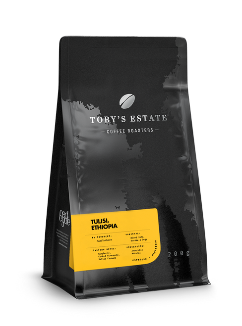 Tulisi Ethiopia Espresso 200g bag