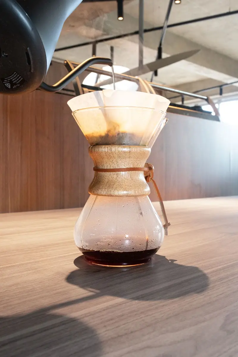 Toby's Estate Chemex 6 Cup Brew Method