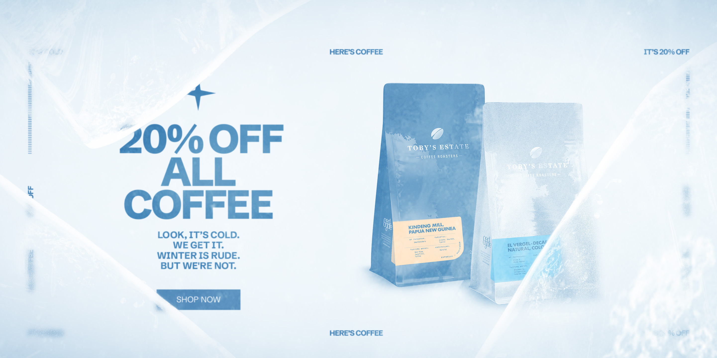 Winter sale - Desktop Banner